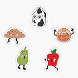 Magnet Crying Breakfast Friends Magnet Bumper Sticker Car Magnet Flexible Reuseable Magnetic Vinyl 5'