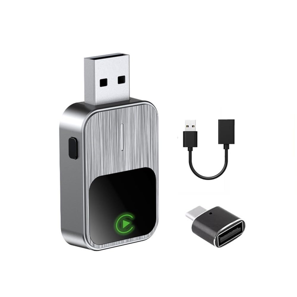 Adaptador Android Auto inalámbrico 2 en 1 con conexión USB automática 8