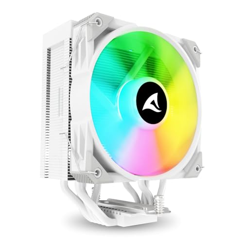Sharkoon A50 blanc, RVB, refroidisseur de processeur