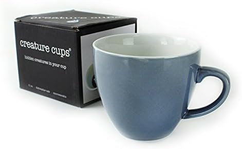 Creature Cups Sea Otter Ceramic Mug – 11 oz Gray Blue Coffee Cup with Hidden 3D Otter Inside – Unique Gift for Coffee, Tea & Ocean Lovers - Image 7