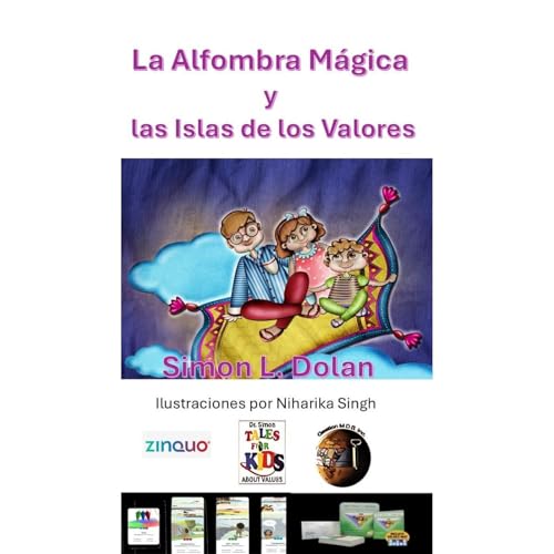 La Alfombra Mágica y las Islas de Valores Audiolibro Por Simon Dolan - Dr. Simon, Dr. Simon Dolan arte de portada