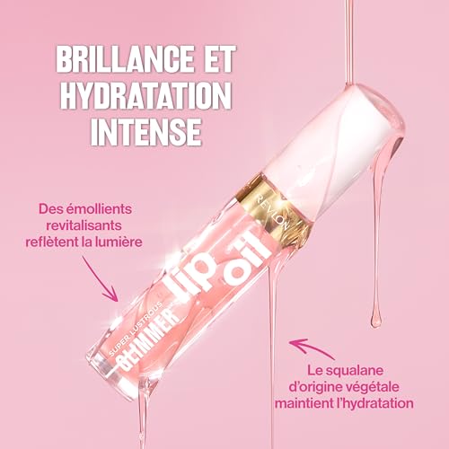 Gloss À Lèvres Hydratant Teinte Gone 004 Super Lustrous Glimmer Lip Oil Revlon Le Gloss - vue 10