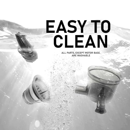 slow juicier, masticating juicer machine, easy to clean, frozen treat attachment, 200-watt cold press juice extractor, wide 3” chute for whole fruits and vegetables - Image 5