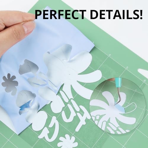 Image of HTVRONT HTV Heat Transfer Vinyl - 12 inch x 8ft Blue HTV Vinyl for Shirts, Iron on Vinyl Compatible with Cricut Cutting Machine - Easy to Cut & Weed for Heat Transfer Design (Pale Blue)