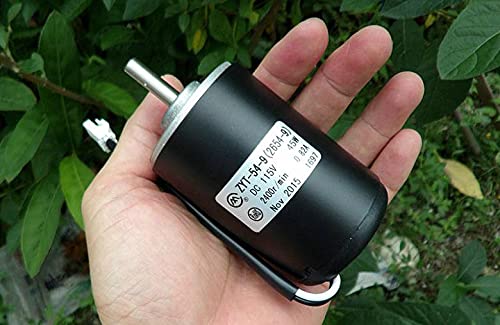 Davitu DC Motor - DC115V 2400RPM 45W Micro DC Permanent Magnet Motor Low Current Power Tools / Machinery / DIY Generator Motor Parts