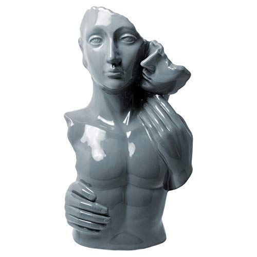 Busto de cerámica de los amantes del torso