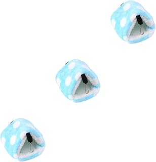FRCOLOR 3 Pçs Papagaios Rede Rato Hamster Casa Cama Cobaia Aquecedor Casa De Coelho Cobaia Saco De Abraço Cobaia Cama Ouriço Saco De Aconchego Bilateral Sono Rato Brinquedos O Rato
