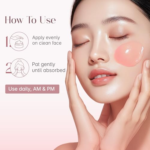 Image of SeoulSkin Collagen Jelly Glow Cream | Face Cream for Glowing Skin | Niacinamide & Hyaluronic Acid | White Lily Extract | Korean Glass Skin | Firming & Anti-Aging | 50ml