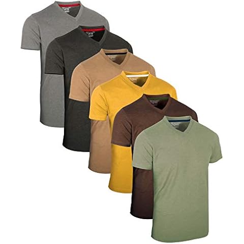 FULL TIME SPORTS® FTS-639 V-Neck Tech T-Shirts (XXX-Large, Vint) Cover