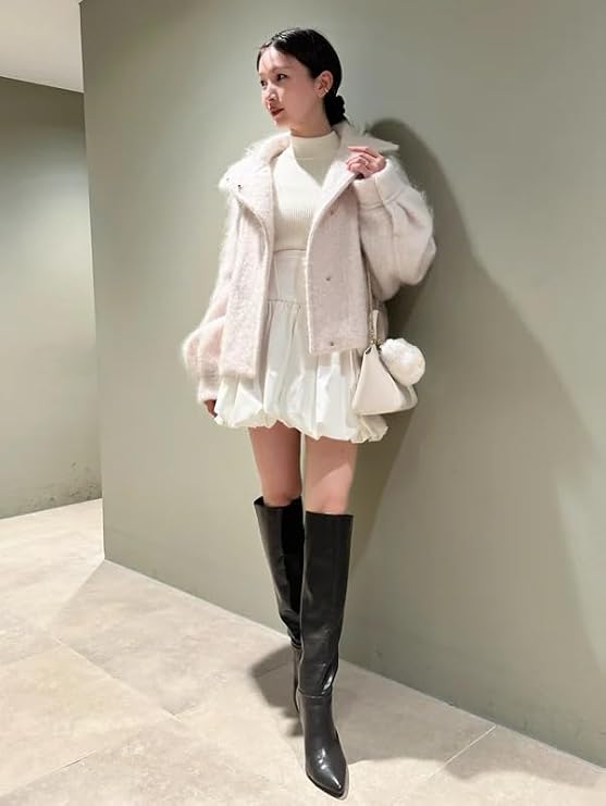 Amazon | [スナイデル] シャギーミドルブルゾン SWFC245236 レディース 