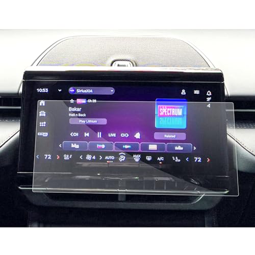 SXCY for 2025 Lincoln Nautilus Screen Protector 11.1 Inch 2024 2025 Nautilus Accessories 2025 Nautilus Navigation Infotainment Screen Protector[2PCS Nano]