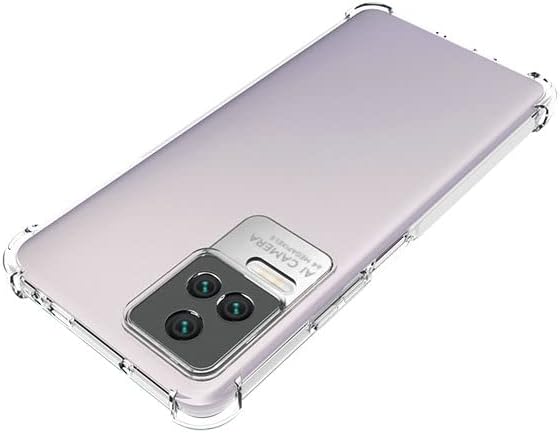 Miniatura 4 de Funda para Xiaomi Poco F4Redmi K40s 5G Clear TPU Cuatro Esquinas Cubierta Protectora Transparente Suave Funda