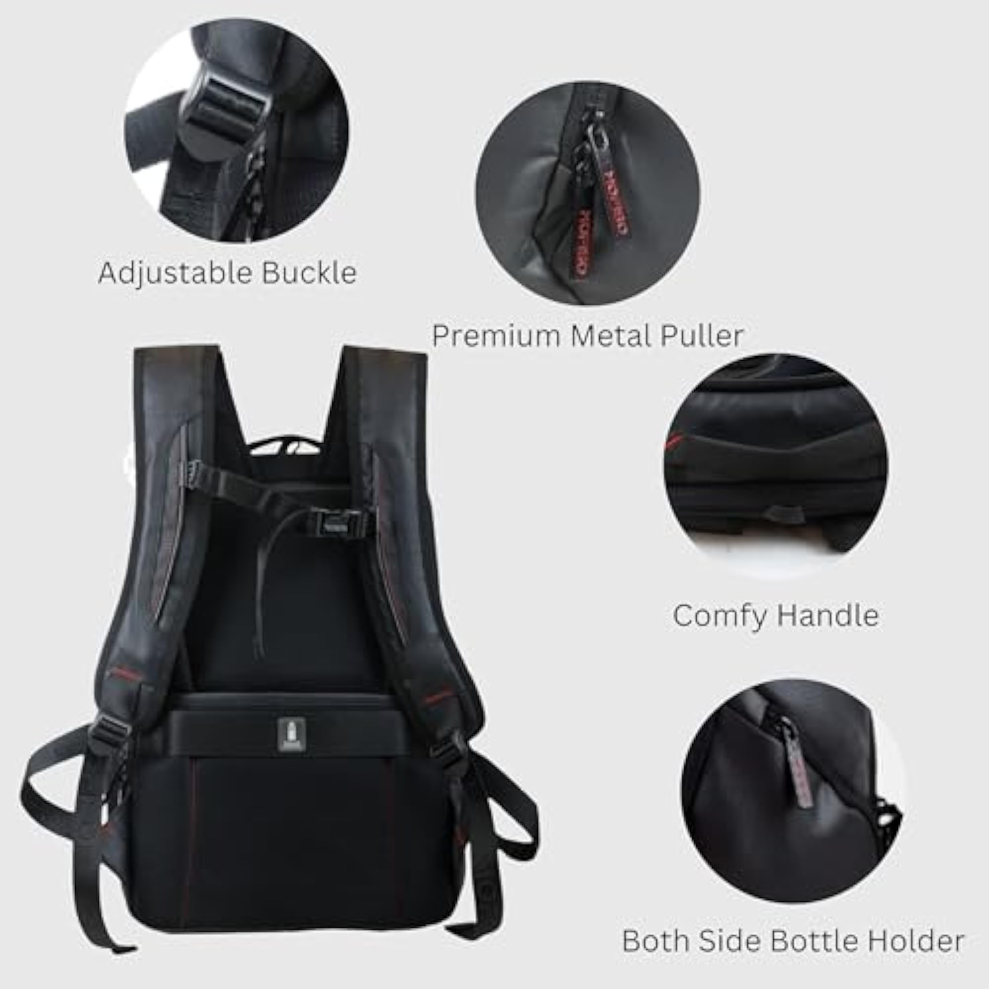 Black Executive Corporate Laptop Backpack
