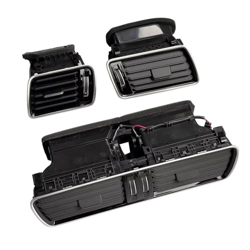 Salida Aire Acondicionado Para Passat Para B6 Para B7 CC R36 Panel Delantero Del Coche Aire Acondicionado Salida A/C Ventilaciones De Aire Acondicionado 3AD819728 3AD819702(1Pcs Left)