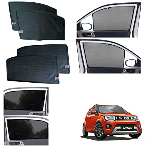Image of WolkomHome car Fix Curtain Window Shades Half Curtains Sunshade for Ignis 2020