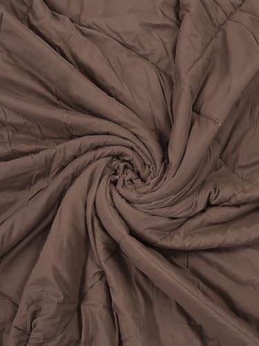 Image of Monte Carlo Polyester Comforter Double Bed | 200 GSM Lightweight & Reversible | Soft Quilt for Mild Winter | Easy Care All Season Comforter (Beige) | 87 x 94 Inches