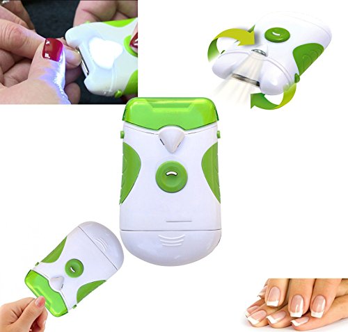 Takestop® ROTO CLIPPER ELETTRICO a BATTERIE RIPARA...