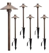 Gardencoin Low Voltage Pathway Lights (8.5'' Shade, 21.5