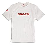 Ducati Ducatiana Basic Graphic Short Sleeve T-Shirt (XL, White)