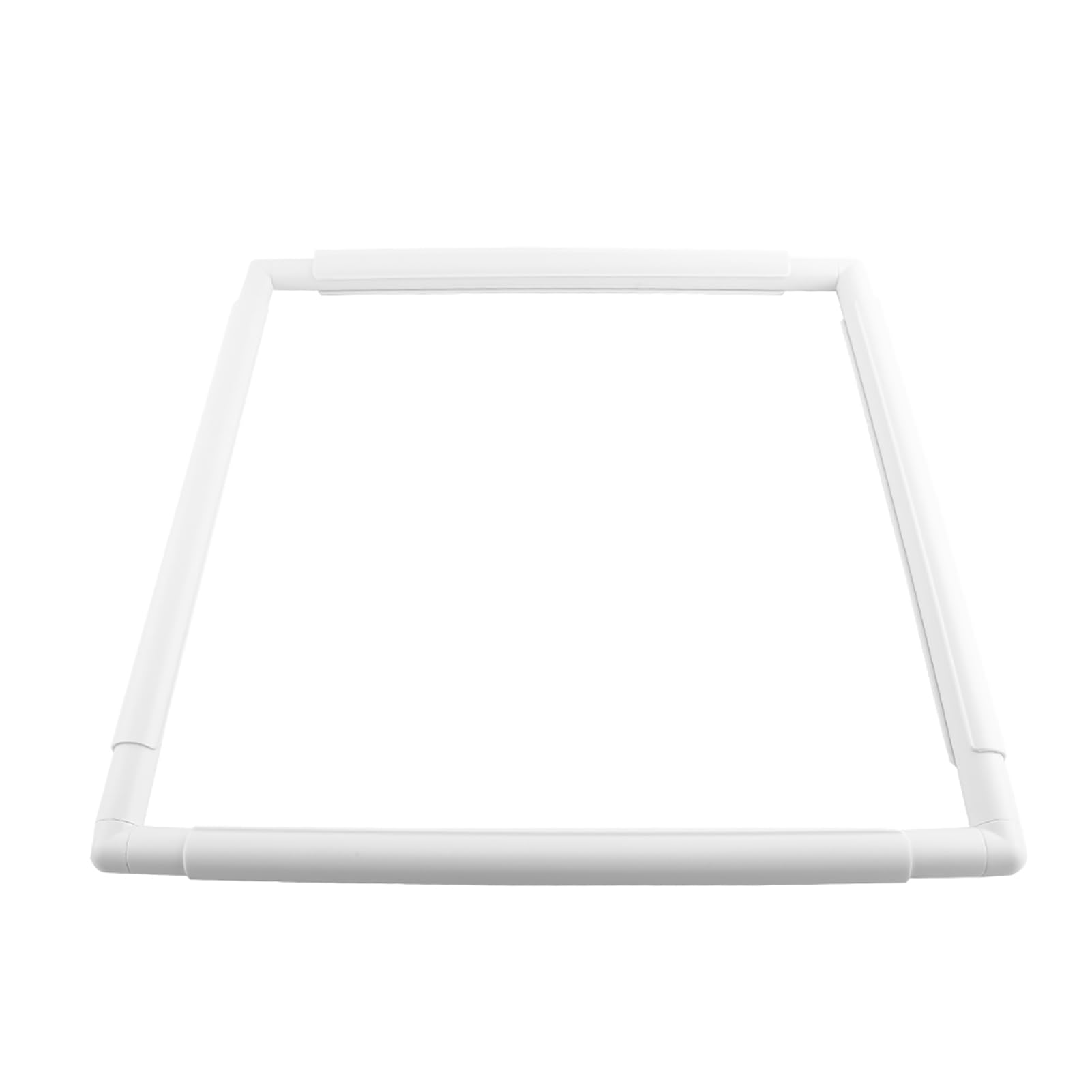 Ftvogue White Cross Stitch Frame, Embroidery Stretch Frame, 43.1X27.9cm, Plastic, Sewing Craft Diy Tool
