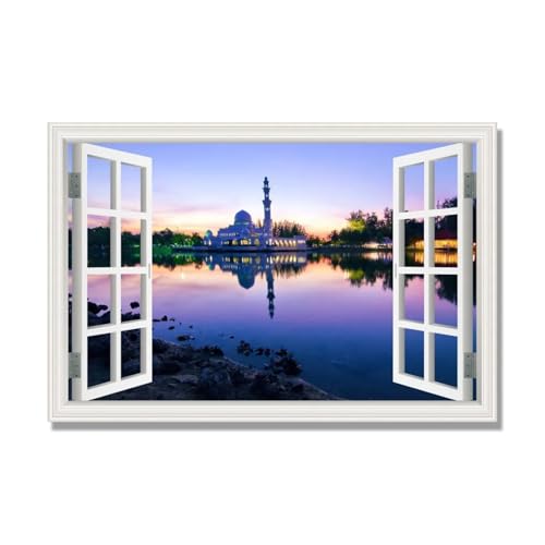 Tableau sur Toile Paysage Grand Format pour Agrandir un Salon