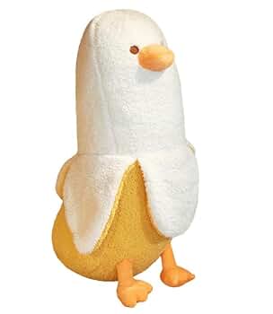 キイロイトリ　バナナシャトルクッション MOGU モグ ビーズクッション バナナ抱き枕 ぬいぐるみ かわいい