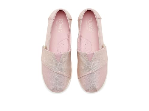 Image of TOMS, Girls, Alpargata (Little Kid /Big Kid), Pink 3, 4.5 Medium, Big Kid