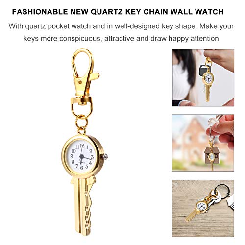 Relógio de Bolso de Silicone Relógio de bolso vintage quartzo chaveiro relógios redondos pingente po