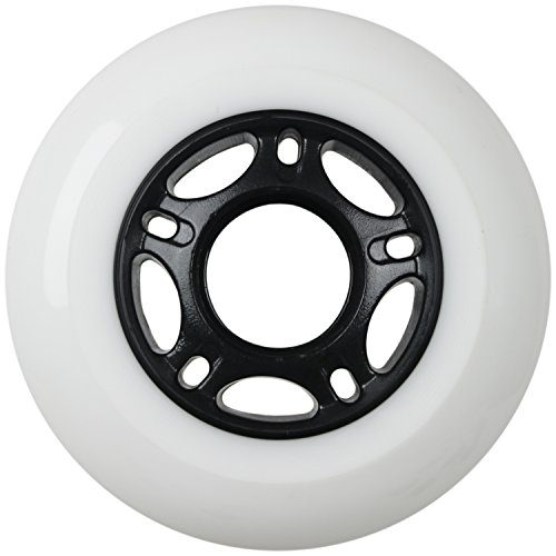Inline Skate Wheels 76 Mm 89A Outdoor Orange Rollerblade 8er-Pack