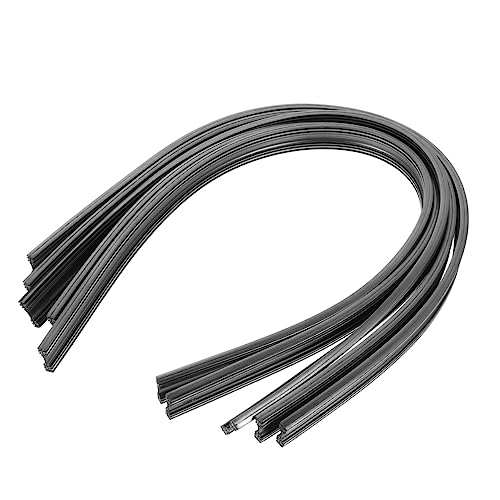 GANAZONO 5 pares Tiras de Goma para Limpiaparabrisas sin de Recambio de Instalación y Resistente
