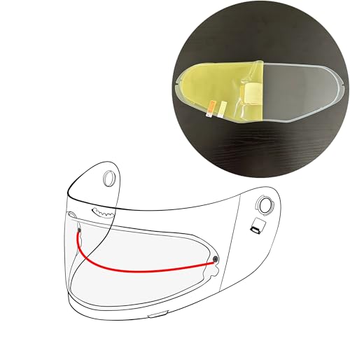 Le lenti del casco sono luminose, fresche e alla moda, il che ti renderà più attraente mentre guidi!