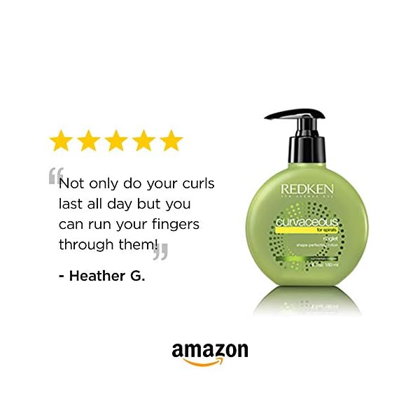 Redken Curvaceous Ringlet Shape Perfecting Lotion | For Curly Hair | Anti-Frizz | Curl Defining Hair Lotion | 6 Fl Ounce