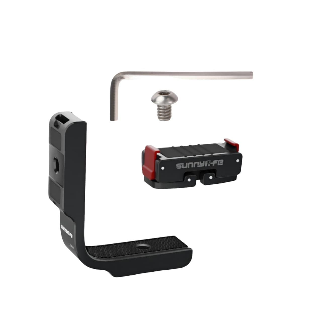 getzget® universal vertical & horizontal mount for dji osmo 360 – dual-angle tripod with magnetic adapter bracket – 1/4" screw compatible accessories, aluminum alloy