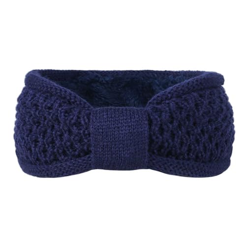 Winter Knit Headbands for Women Crochet Turban Knitted Ear Warm Fashion Head Wrap Solid Color Trendy Headwraps
