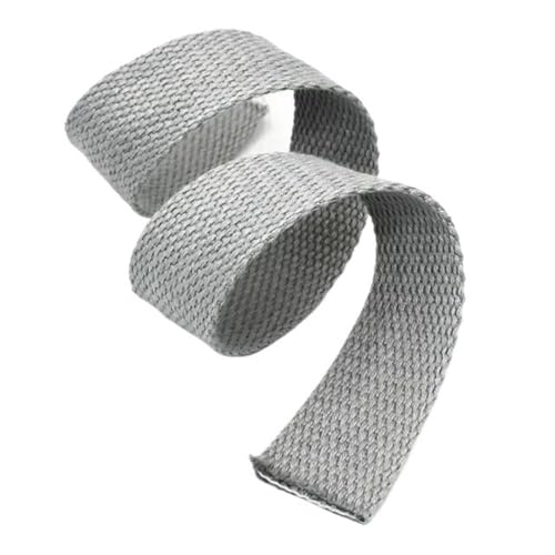 Cinta de algodón gris de 50mm y 10 metros para reparar correas de mochilas 1
