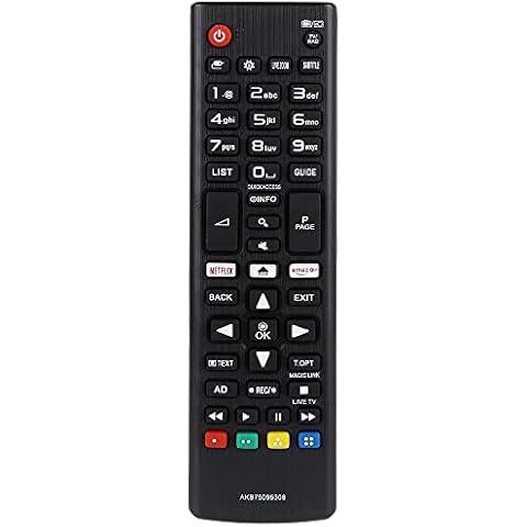 LFYSJTX Replacement lg remote control for tv AKB75095308 for lg smart tv remote control AKB75095308 Fit for Various LG Ultra HD TV with Netflix Amazon Buttons Cover