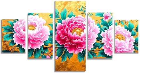 Rose Diamond Painting pour Adulte Mefooge - Créez une Ambiance Florale Unique dans votre Salon