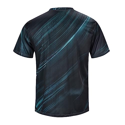 Summer Street Tops for Men Graphic Printed Crewneck Short Sleeve Tshirts Casual Loose Street Hip Hop Shirts Plus Size4