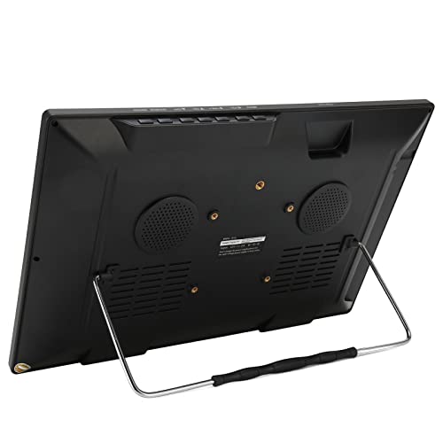 Miniatura 8 de Tv Portátil De 16 Pulgadas, Digital De 1280 X 800, Sintonizador De Alta Sensibilidad, Led Recargable Con Soporte, Pantalla Tft A Color, Para Auto Al Aire Libre