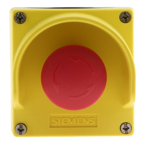 Siemens SIRIUS ACT 3SU18 Not-Aus-Drucktaster, SMD, 1 Öffner, Rot IP66, IP67, IP69 Better World, x 112.5 mm, Drehfreigabe