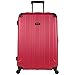 KENNETH COLE REACTION Out of Bounds Luggage 4-Wheel ABS Nested Carry Upright, Barn Red, 3-Piece Set (20