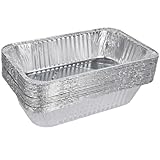 DONSIQIZZ Drip Pans for Char Broil the Big Easy Oil-less Turkey Fryer 2425514W12, Disposable Heavy Duty Aluminum Foil Grease Tray Liner for Charbroil Grill, 20 Pack