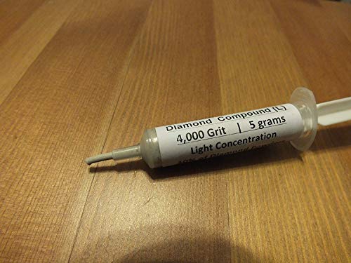 Techdiamondtools Kit Of 3 Diamond Lapping Paste Polishing Compound 400 600 1050 Grit Lapidary Paste For Rock Glass Metal Jewelry Resin Marble With 25% Of Diamond Powder Usa Made #TOP7