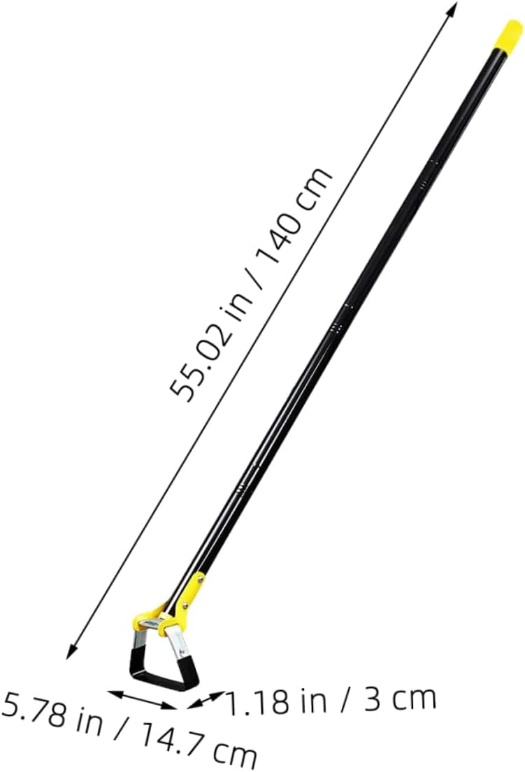 YARNOW 1.6m Weeding Ring Hoe Japanese Weeding Tool Garden Hoe for Gardening Small Garden Easy to Use