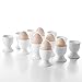 Produktbild MALACASA, Serie Regular, 24 TLG. 5 * 5 * 6,3cm CremeWeiß Eierbecher Porzellan EierStänder