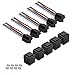 A-Premium 12V 40A 5-Pin SPDT Relay with Wiring Harness Socket & Iron Bracket Compatible with Automotive Car Truck Marine Boat (5-PC Set)