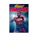 OscitY Manny Pacquiao Art Poster Room Aesthetic Print Art Wall Painting Canvas Gifts Modern Bedroom Decor 12x18inch(30x45cm), Unframe-style