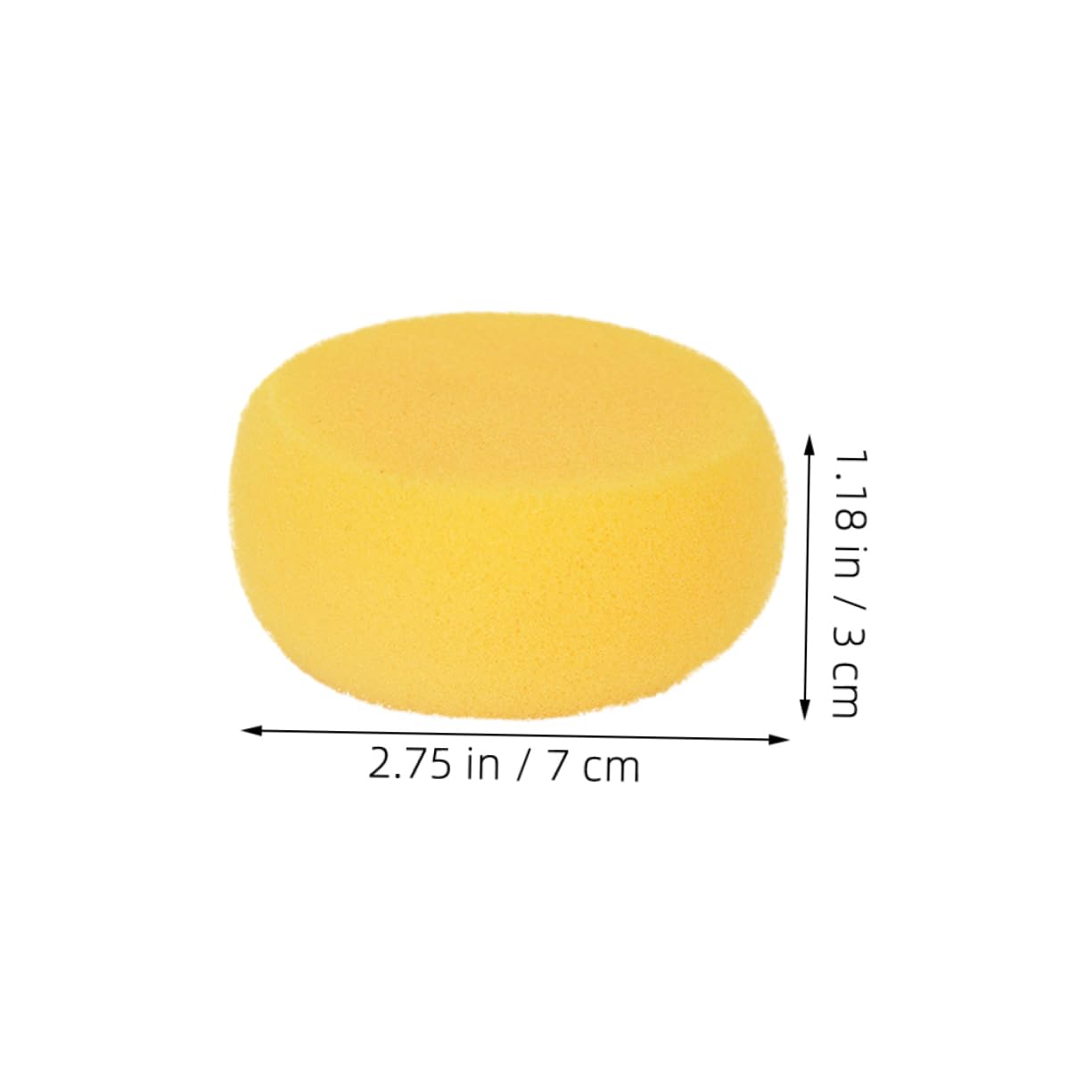 Homoyoyo Craft Painting Sponge Set 8 Round Sponges for Pottery DIY and Art Projects