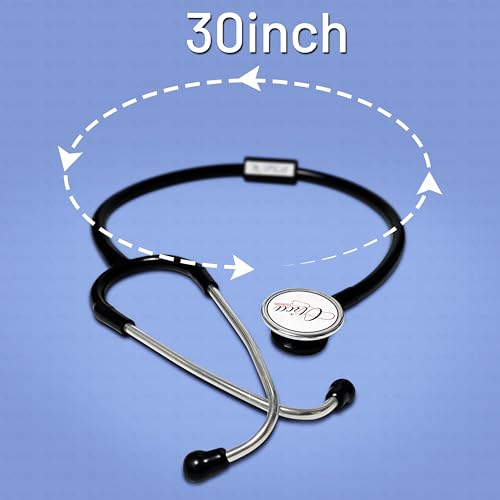 Image of OTICA Dual Head Stainless Steel Stethoscope - Stethoscopes for Nurses, Medical Nursing Students, Paramedics /EMT (Red)