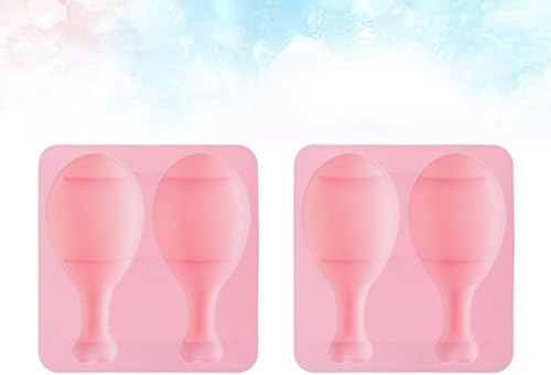 Miniatura 2 de DOITOOL Molde de silicona para tartas, diseño de pierna de pollo, herramienta para hornear para pastel de chocolate, galletas (rosa)